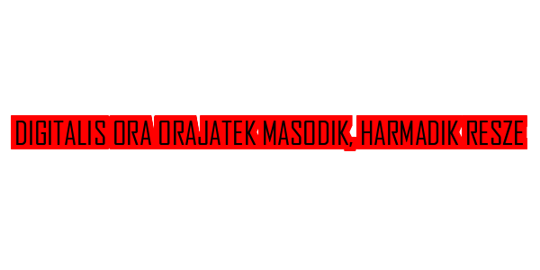 Digitalis Ora Orajatek Masodik, Harmadik Resze — wheel-hd (SS)