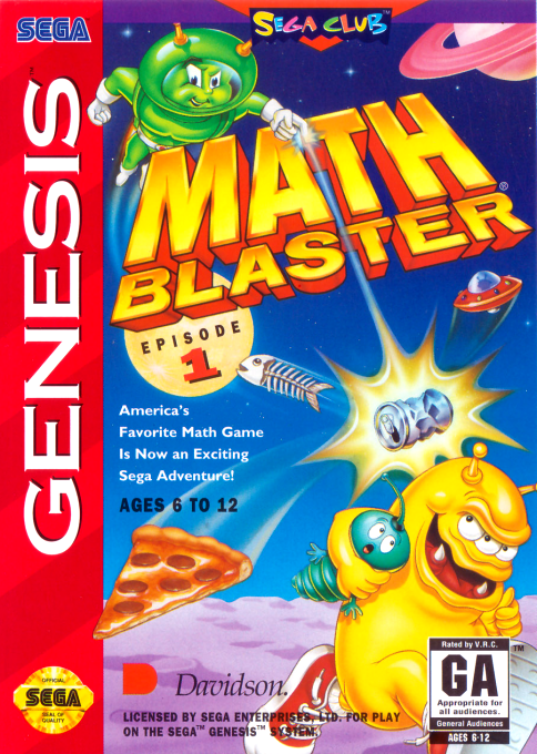 Math Blaster Episode 1 - In Search Of Spot box art