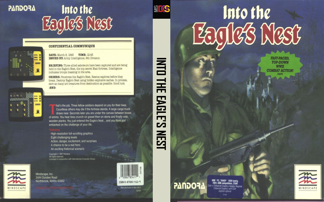 Into The Eagle's Nest — box-texture (US)