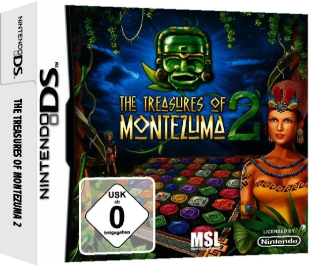 Treasures of Montezuma 2, The — box-3D (EU)