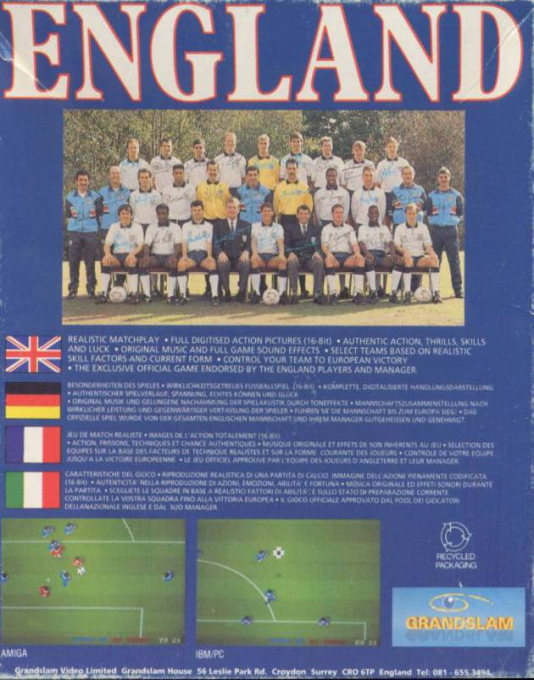 England Championship Special — box-2D-back (EU)