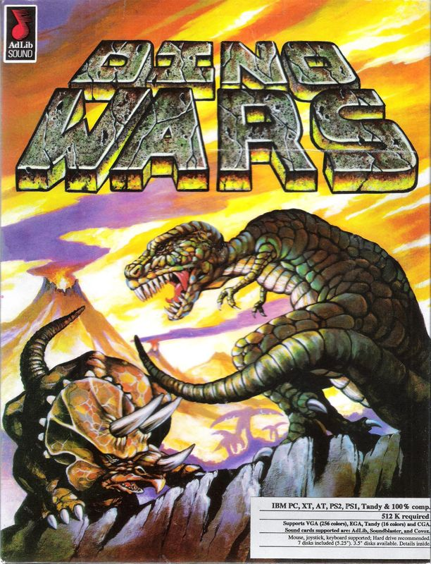 Dino Wars box art