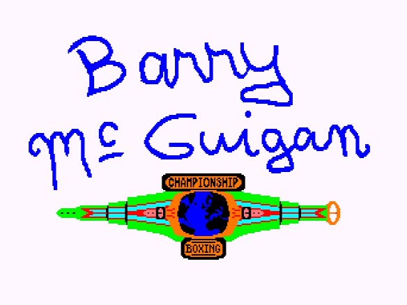 Barry Mc Guigan Championship Boxing — sstitle (WOR)
