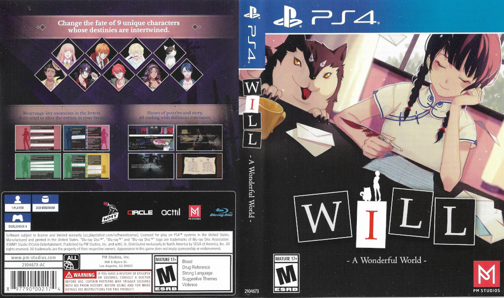 Will: A Wonderful World — box-texture (US)