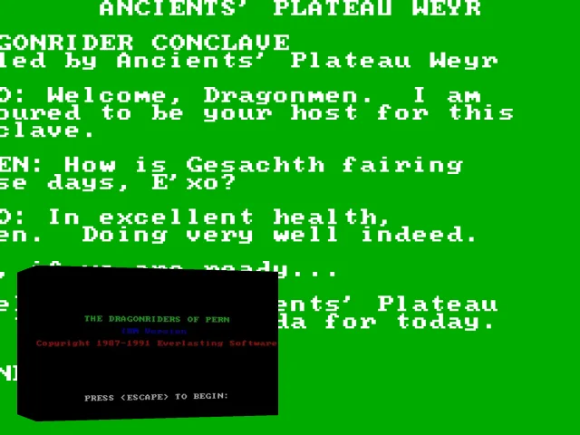 Dragonriders of Pern — mixrbv2 (WOR)