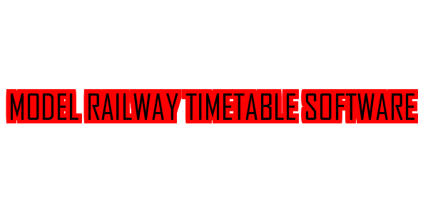 Model Railway Timetable Software — wheel-hd (SS)