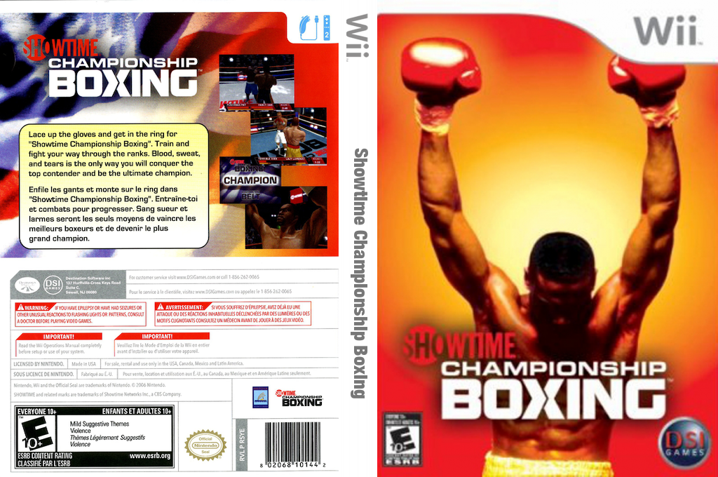 Showtime Championship Boxing — box-texture (US)