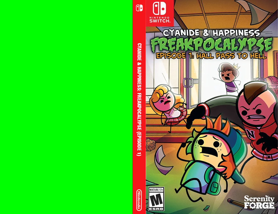 Cyanide & Happiness - Freakpocalypse — box-texture (US)