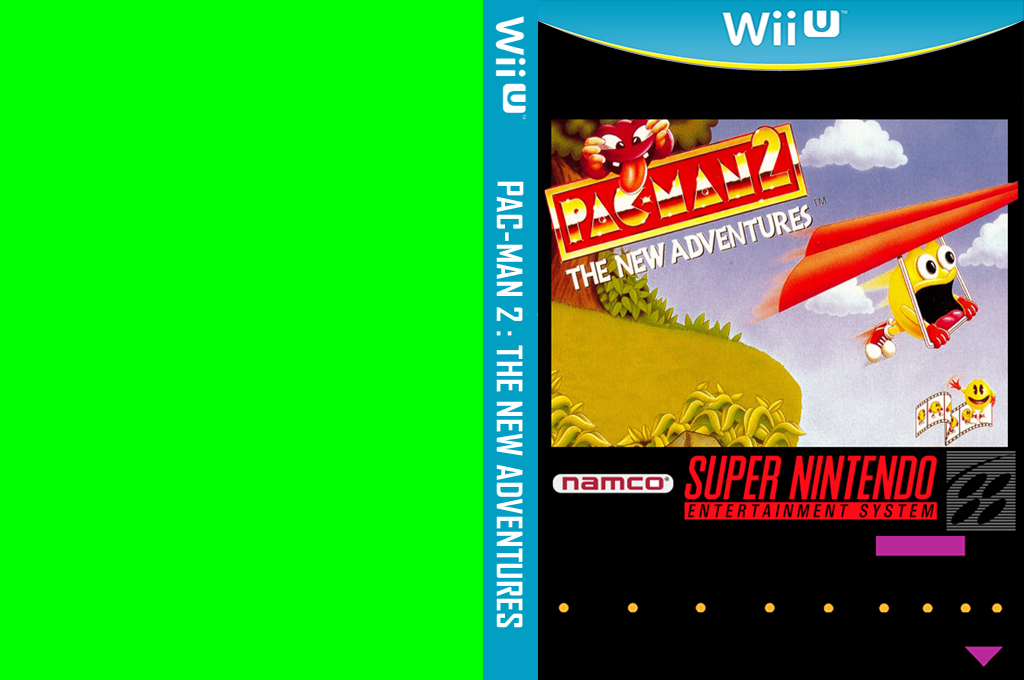 Pac-Man 2 - The New Adventures — box-texture (WOR)