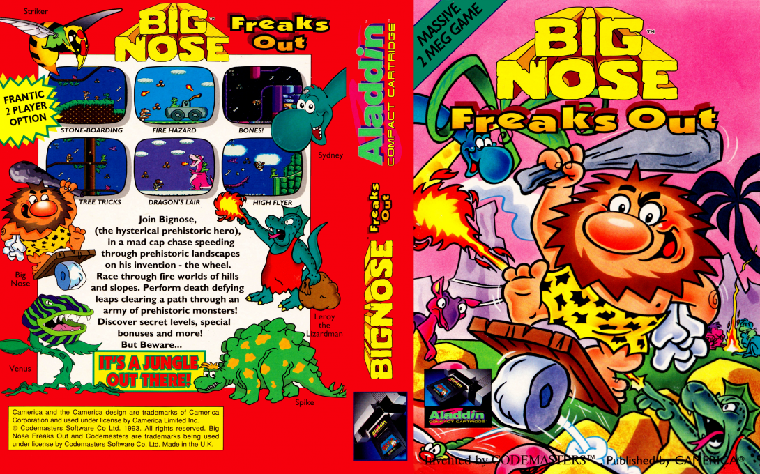 Big Nose Freaks Out — box-texture (US)