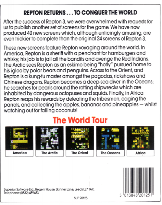 Repton 3 - Repton Thru Time — box-2D-back (UK)