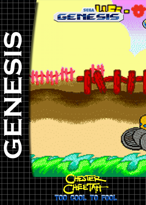 Chester Cheetah - Too Cool To Fool — box-2D (SS)