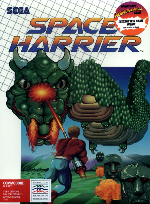 Space Harrier box art