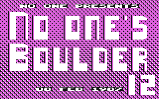 No One's Boulder 12 — sstitle (WOR)