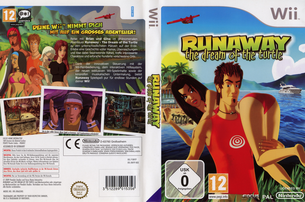 Runaway - The Dream Of The Turtle — box-texture (DE)