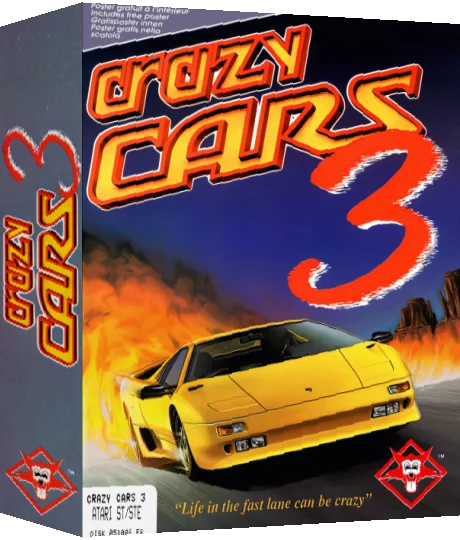 Crazy Cars 3 — box-3D (EU)