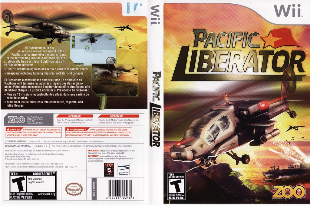 Pacific Liberator — box-texture (US)