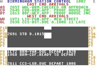 Rail Traffic Control : Birmingham — ss (WOR)