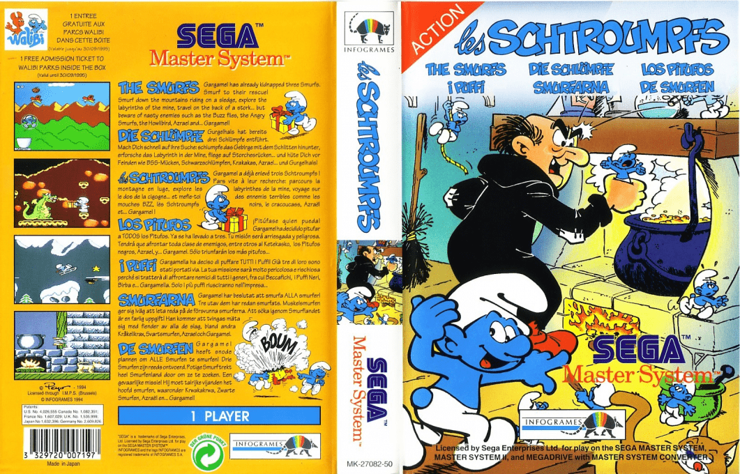 Smurfs, The — box-texture (EU)
