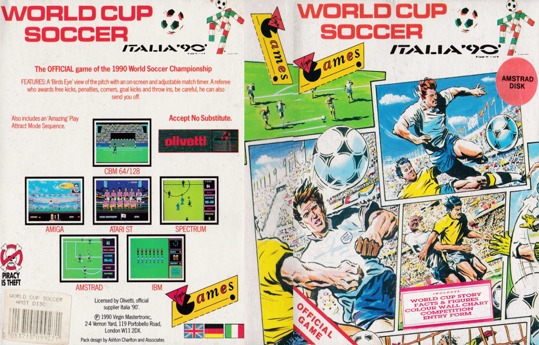 World Cup Soccer - Italia '90 — box-texture (EU)