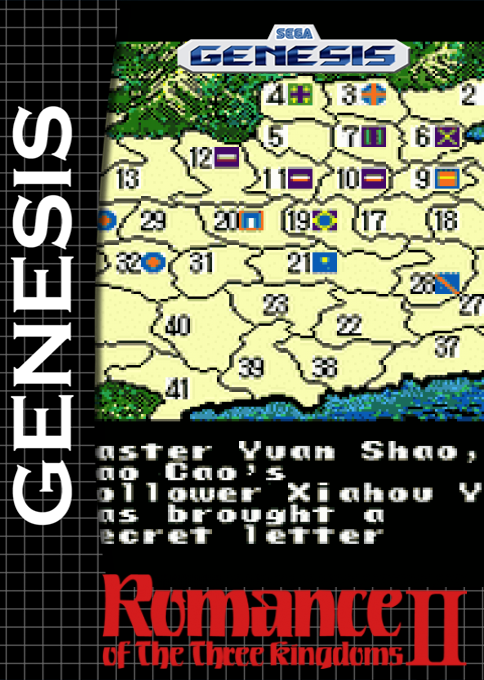 Sangokushi 2 — box-2D (SS)