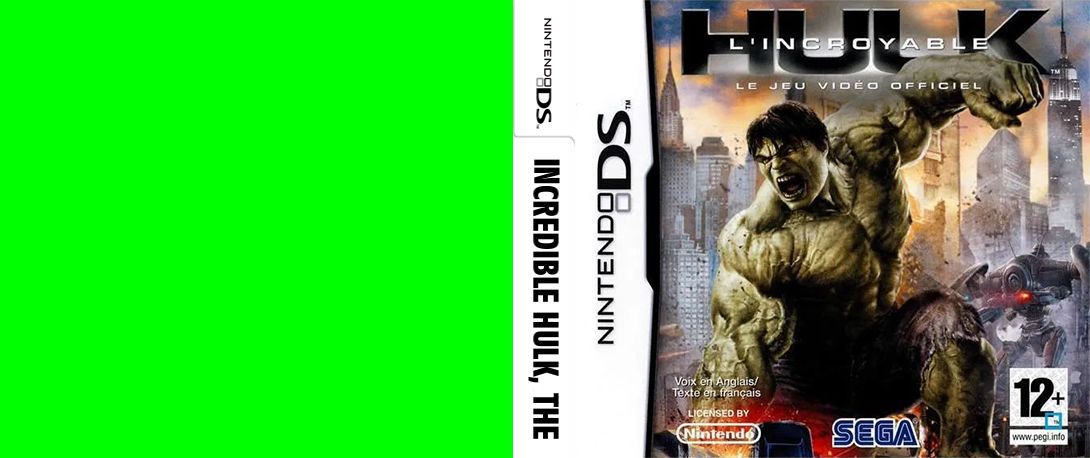 Incredible Hulk, The — box-texture (FR)