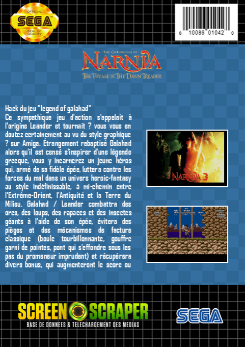 Narnia 3 — box-2D-back (SS)