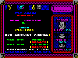 Robo - The Komix Game — sstitle (WOR)