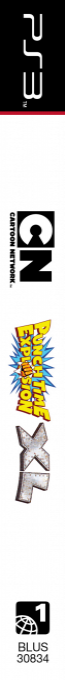 Cartoon Network - Punch Time Explosion — box-2D-side (US)