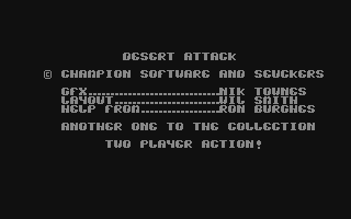 Desert Attack — sstitle (WOR)