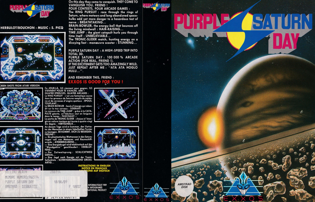 Purple Saturn Day — box-texture (EU)