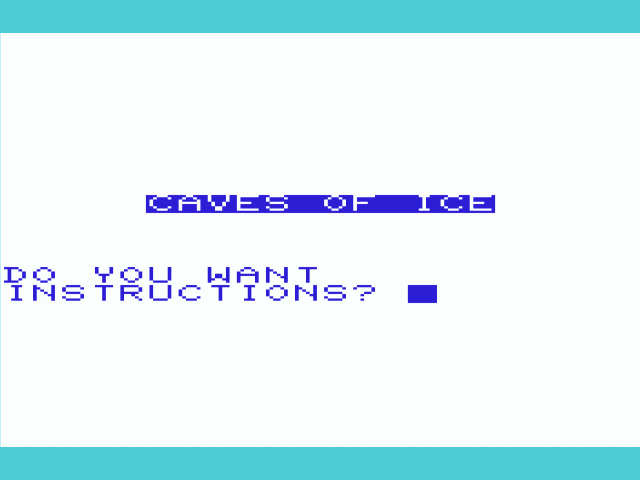 Caves Of Ice — sstitle (WOR)