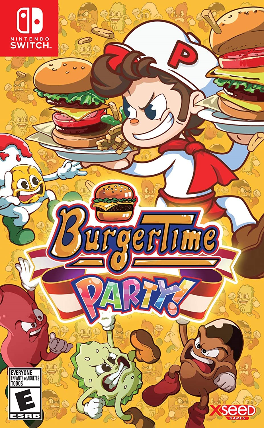Burgertime Party! box art