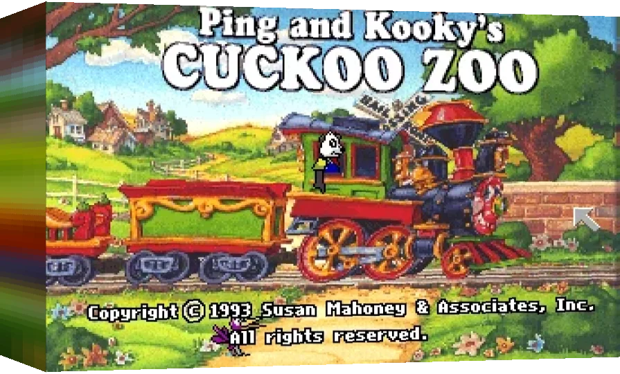 Ping and Kookys Cuckoo Zoo — box-3D (WOR)