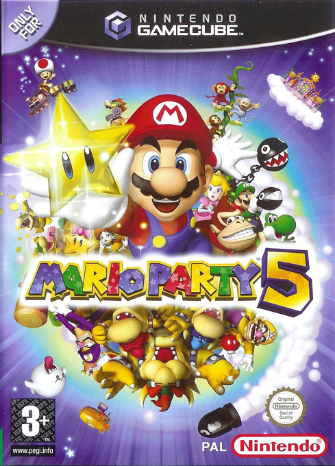 Mario Party 5 — box-2D (EU)