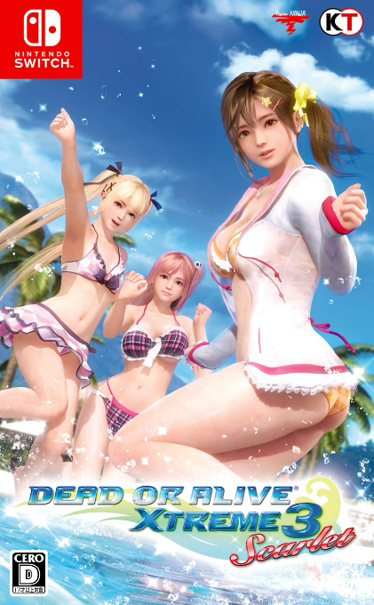 Dead Or Alive Xtreme 3 - Scarlet box art
