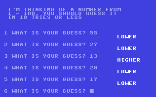 Letter or Number Guess — ss (WOR)