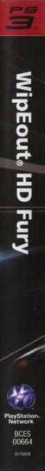Wipeout HD Fury — box-2D-side (DE)