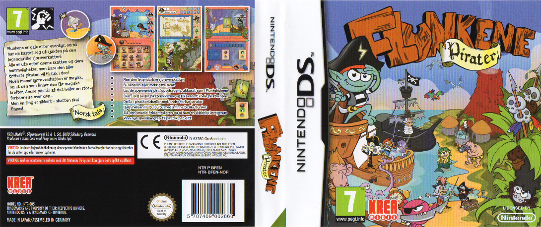 Flunkerne Pirater — box-texture (NO)