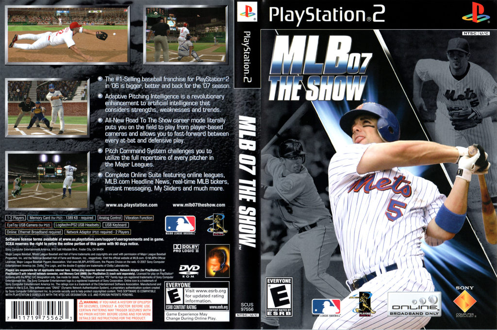 MLB 07 - The Show — box-texture (US)