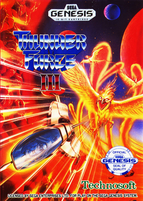 Thunder Force III box art