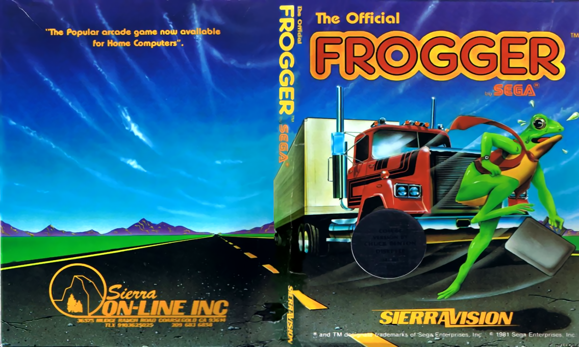 Official Frogger, The — box-texture (US)