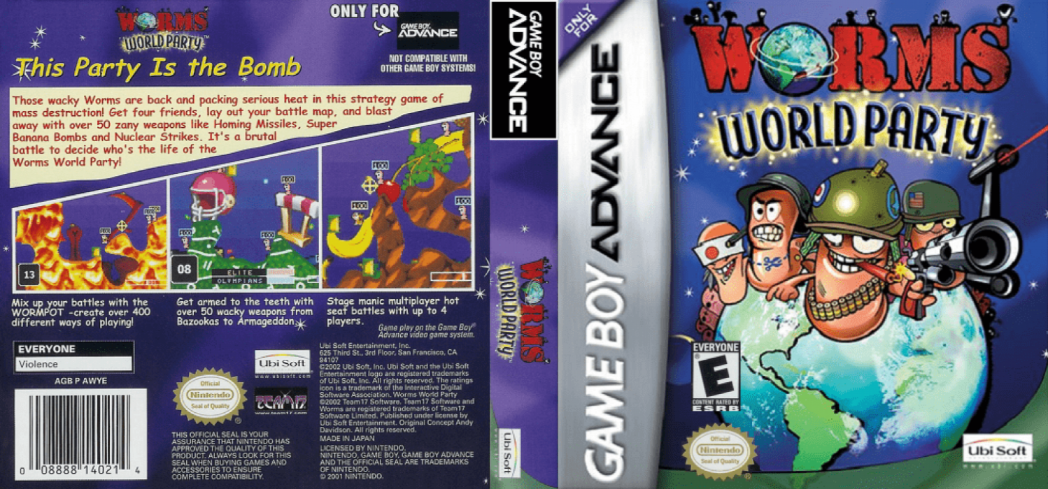 Worms - World Party — box-texture (US)