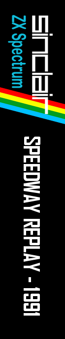 Speedway Replay - 1991 — box-2D-side (WOR)