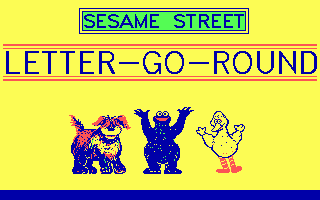 Sesame Street - Letter-go-round — sstitle (US)