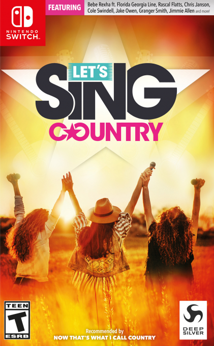 Let's Sing Country box art