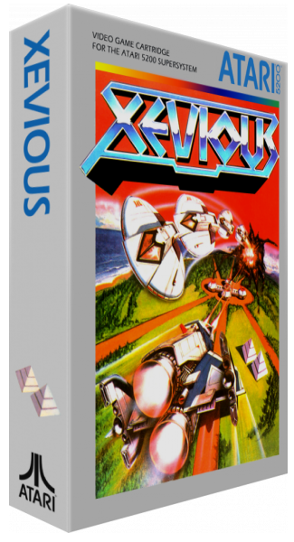 Xevious — box-3D (US)