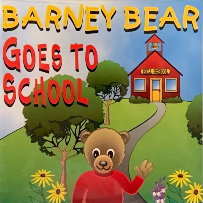Barney Bear Goes To School box art