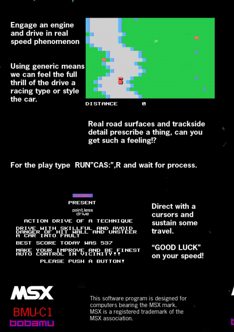Pointless Drive — box-2D-back (EU)