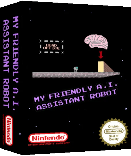 My Friendly A.I. Assistant Robot — box-3D (SS)